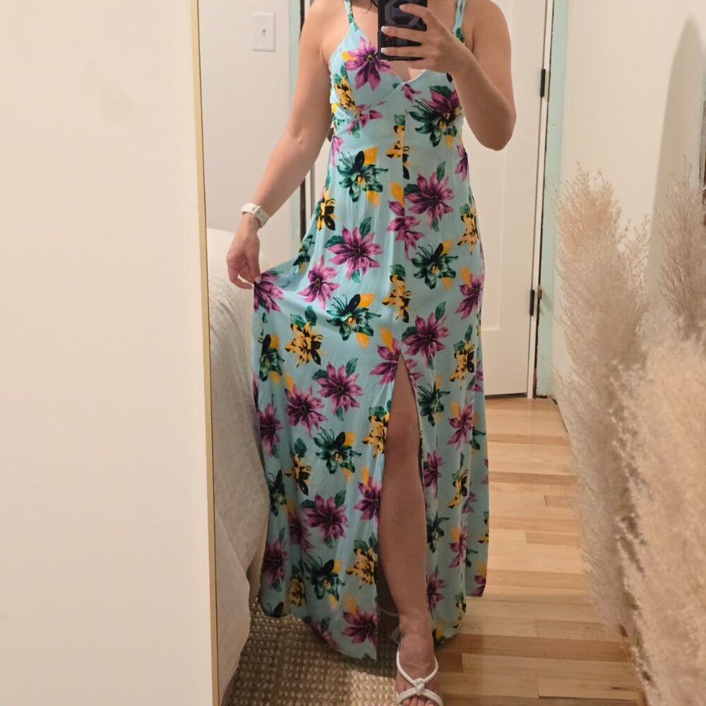 Tropical Maxi dress